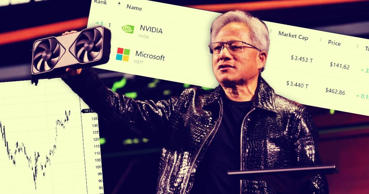 Nvidia market cap