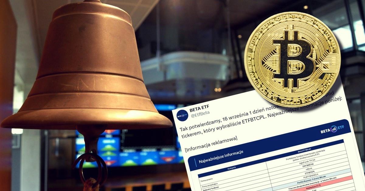 Debiut Beta ETF na BTC