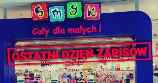 Ostatni dzień zapisów IPO Smyk