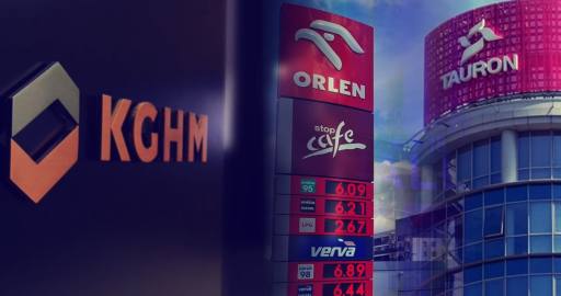 KGHM, Tauron, Orlen szansa na wysokie dywidendy od spółek Skarbu Państwa