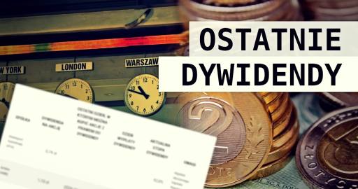 9 spółek, które jeszcze wypłacą wysokie dywidendy i zaliczki w 2026 roku