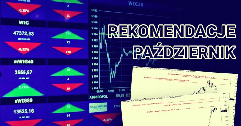 Rekomendacje październik 2025 r. Oto jakie spółki zalecali kupować i sprzedawać analitycy