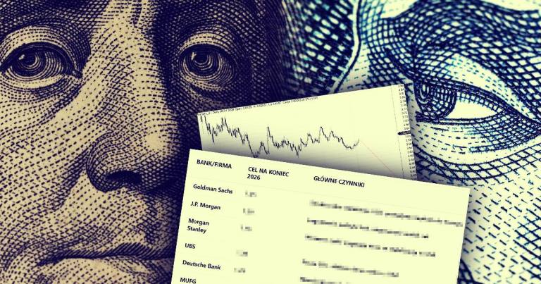  Prognozy dla dolara na 2026: złotówka ma szansę zyskać