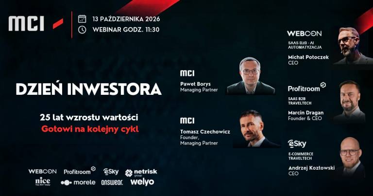 Dzień Inwestora MCI Capital: 25 lat wzrostu wartości i gotowość na kolejny cykl technologiczny