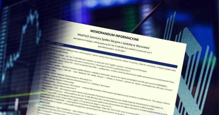 MedTech emisja akcji