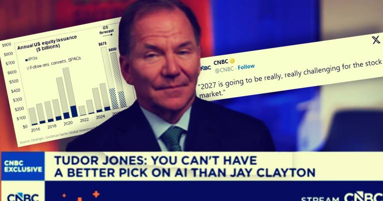 Paul Tudor Jones wskazuje, co może zatopić hossę na Wall Street