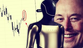 Tesla rośnie na nadziejach, że roboty Optimus przegonią samochody