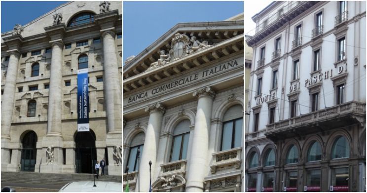 Siedziby instytucji finansowych w mediolanie