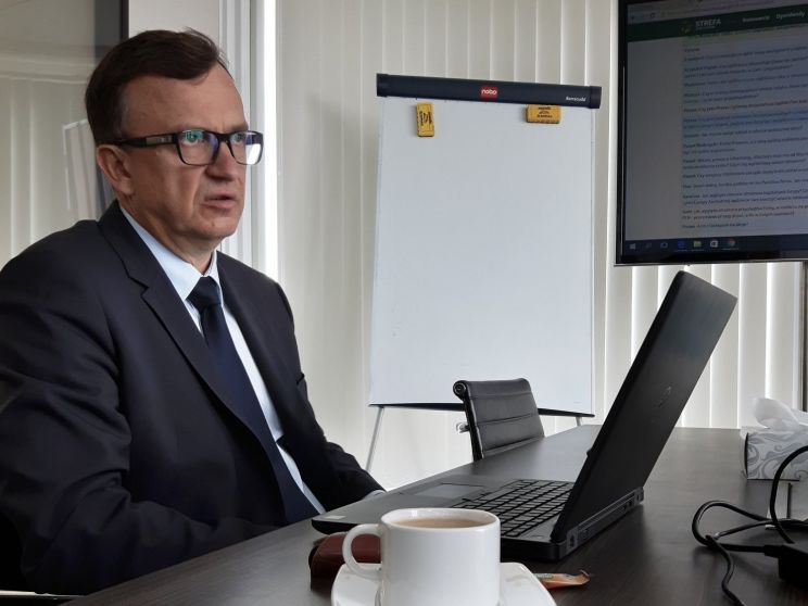 Wiesław Żyznowski, prezes Mercator Medical na czacie inwestorskim