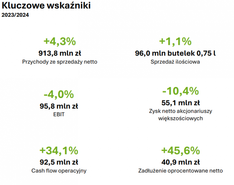 Wskaźniki finansowe AMbra