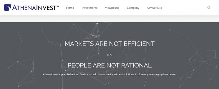 Motto firmy AthenaInvest brzmi: „Rynki nie są efektywne, a ludzie nie są racjonalni”.