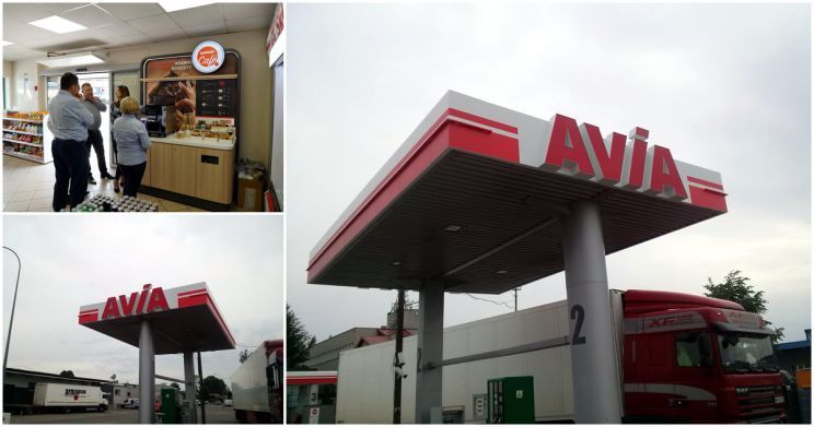 Ilustracja 1. Pierwsza stacja paliw pod marką AVIA ruszyła 5 czerwca w Łomży