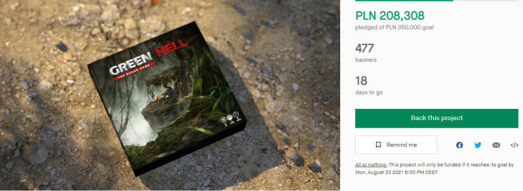 green hell kickstarter